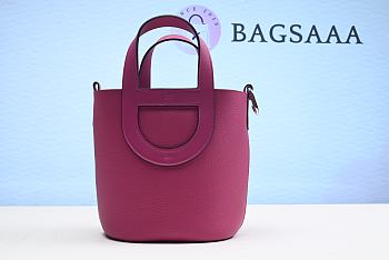 Bagsaaa Hermes In the Loop Bag Pink 18cm
