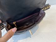 Bagsaaa Chanel Vintage Waist Bag Black Lambskin - 18*11*5cm - 3