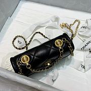	 Bagsaaa Chanel Belt Bag Black Lambskin - 13.5x9x4cm - 5