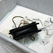 	 Bagsaaa Chanel Belt Bag Black Lambskin - 13.5x9x4cm - 4