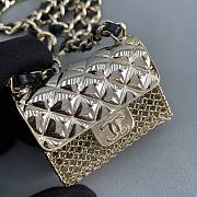 Bagsaaa Chanel Belt bag gold metal - 6.2x2.7x4.7cm - 5
