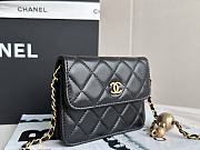 Bagsaaa Chanel Black Belt Bag - 12.5×10cm - 4