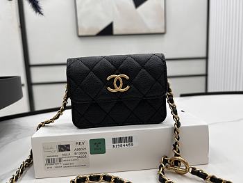 Bagsaaa Chanel Belt Bag 24k Black 