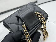Bagsaaa Chanel Belt Bag A96006 Black 9cm - 2