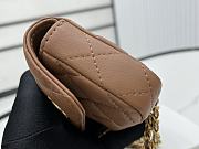 	 Bagsaaa Chanel Belt Bag A96006 Brown 9cm - 3