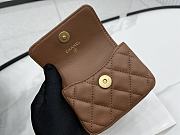 	 Bagsaaa Chanel Belt Bag A96006 Brown 9cm - 5