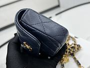 Bagsaaa Chanel Belt Bag A96006 Dark Blue 9cm - 5
