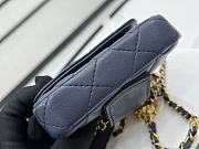 Bagsaaa Chanel Belt Bag A96006 Dark Blue 9cm - 2