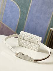 Bagsaa Chanel Belt bag White 18*3.5*12cm - 3