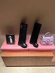Bagsaaa Givenchy Black Soft Leather Long Boots - 1