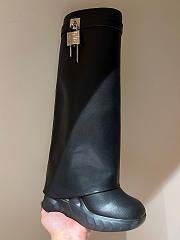 Bagsaaa Givenchy Black Soft Leather Long Boots - 2