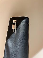 Bagsaaa Givenchy Black Grainedp Leather Long Boots - 3