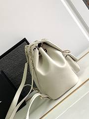 	 Bagsaaa Chanel Duma Backpack White - 3