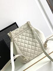 	 Bagsaaa Chanel Duma Backpack White - 2