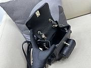 Bagsaaa Chanel Duma Cargo Backpack Black Caviar Leather  - 21.5x19.5x12cm - 6