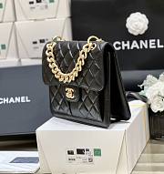 Bagsaaa Chanel Backpack Black Leather - 25*22*6cm - 4