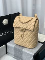 Bagsaaa Chanel Urban Spirit Beige Lambskin Leather Gold Hardware - 28X23X13CM - 2