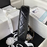 	 Bagsaaa Chanel 19 Hobo Shoulder Black Bag - 13.5×23.5×5.3cm - 6