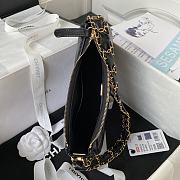 	 Bagsaaa Chanel 19 Hobo Shoulder Black Bag - 13.5×23.5×5.3cm - 5