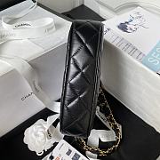 Bagsaaa Chanel 19 Hobo Shoulder Black Bag - 12×20.5×4.5cm  - 4