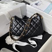 Bagsaaa Chanel 19 Hobo Shoulder Black Bag - 12×20.5×4.5cm  - 3