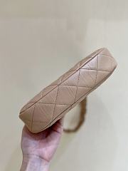 	 Bagsaaa Chanel 19 Hobo Shoulder Beige Bag - 12×20.5×4.5cm - 6
