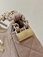 	 Bagsaaa Chanel 19 Hobo Shoulder Beige Bag - 12×20.5×4.5cm - 3