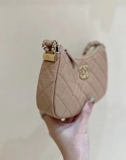 Bagsaaa Chanel 19 Hobo Shoulder Beige Bag - 13.5×23.5×5.3cm - 3