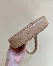 Bagsaaa Chanel 19 Hobo Shoulder Beige Bag - 13.5×23.5×5.3cm - 2