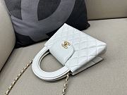 Bagsaaa Chanel Mini Shopping Bag White - 13 × 19 × 7 cm  - 6