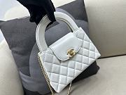 Bagsaaa Chanel Mini Shopping Bag White - 13 × 19 × 7 cm  - 2