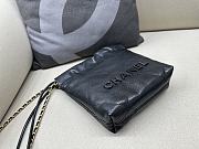 Bagsaaa Chanel Mini 22 bag black caviar - 20x19x6cm - 4