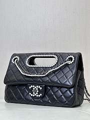 Bagsaaa Chanel Pearl Chain Flap Bag - 29x19cm - 3