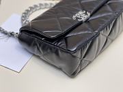 Bagsaaa Chanel 19 Flap Bag Silver Hardware 30cm - 5
