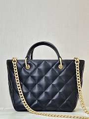 Bagsaaa Chanel Black handle Tote - 22/19/14cm - 3