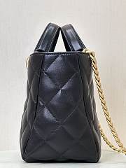 Bagsaaa Chanel Black handle Tote - 22/19/14cm - 5