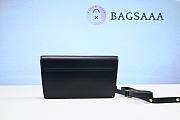 Bagsaaa Celine SHOULDER BAG TRAPEZE IN SHINY CALFSKIN BLACK - 24.5 X 14.5 X 3 CM - 4