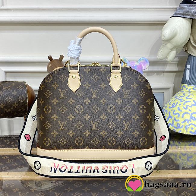 Bagsaaa Louis Vuitton Alma PM Monogram - 32 x 25 x 16 cm - 1