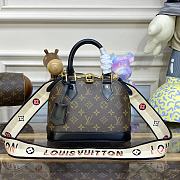 Bagsaaa Louis Vuitton Alma BB Monogram Black - 23.5 x 17.5 x 11.5 cm - 1