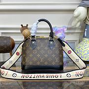 Bagsaaa Louis Vuitton Alma BB Monogram Black - 23.5 x 17.5 x 11.5 cm - 2