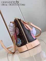 Bagsaaa Louis Vuitton Alma BB​ LV x YK - 23.5 x 17.5 x 11.5 cm - 2