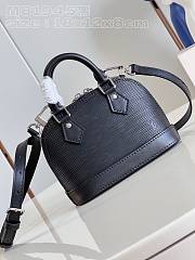 Bagsaaa Louis Vuitton Alma Nano Black Epi Leather - 18x12x8cm - 1