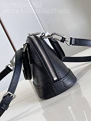 Bagsaaa Louis Vuitton Alma Nano Black Epi Leather - 18x12x8cm - 4