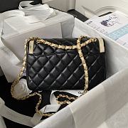 	 Bagsaaa Chanel Flap Bag with patent line - 16×23×6cm - 6