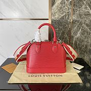 Bagsaaa Louis Vuitton Alma BB Epi Leather Red - 23.5 x 17.5 x 11.5 cm - 6