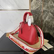 Bagsaaa Louis Vuitton Alma BB Epi Leather Red - 23.5 x 17.5 x 11.5 cm - 2