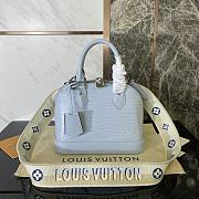	 Bagsaaa Louis Vuitton Alma BB Epi Leather Blue - 23.5 x 17.5 x 11.5 cm - 1