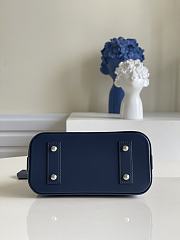 	 Bagsaaa Louis Vuitton Alma BB Epi Leather Blue - 23.5 x 17.5 x 11.5 - 3