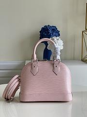 	 Bagsaaa Louis Vuitton Alma BB Epi Leather Pink - 23.5 x 17.5 x 11.5 - 2
