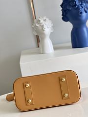 Bagsaaa Louis Vuitton ALma BB Brown Soft Leather - 23.5 x 17.5 x 11.5cm - 6